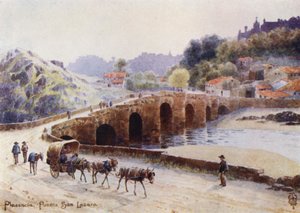 Nordspanien: Plasencia, Puente San Lazaro von Edgar T. A. Wigram