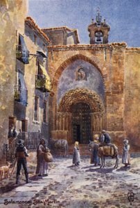 Nordspanien: Salamanca, Kirche von San Martin von Edgar T. A. Wigram