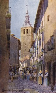 Nordspanien: Segovia, Kirche San Miguel