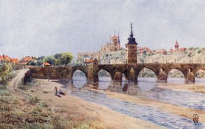 Nordspanien: Zamora, von den Ufern des Duero von Edgar T. A. Wigram