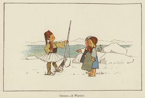 Griechenland, ein Krieger von Edith Farmiloe