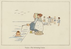 Venedig, die Schwimmstunde von Edith Farmiloe