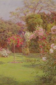 Ein Rosengarten von Edith Helena Adie