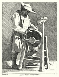 Messerschleifer aus Auvergne