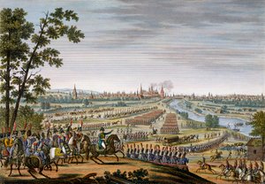 Der Einzug der Franzosen in Moskau, 14. September 1812 von Edme Bovinet