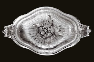 Louis XV Terrine, Deckel und Einsatz von Edme Pierre Balzac