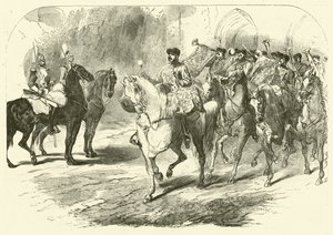 Kapelle der Horse Guards (Gravur) von Edmond (after) Morin