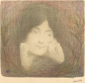 Mlle Moréno von der Comédie-Française von Edmond Aman Jean