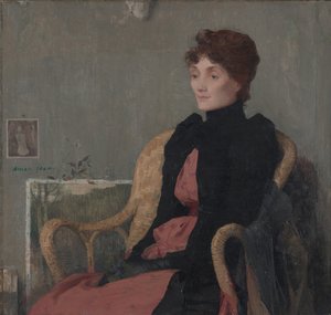 Porträt einer Frau, um 1891