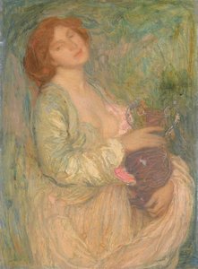 Frau mit Vase von Edmond François Aman Jean