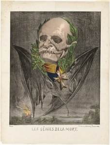 Wilhelm I., König von Preußen, aus Les Génies de la Mort von Edmond Guilliaume