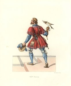 Falkner von Franz I. von Edmond Lechevallier Chevignard