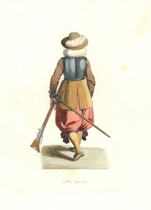 Musketier aus Französisch-Flandern