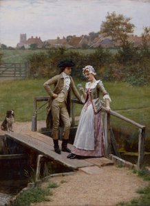 Vergissmeinnicht von Edmund Blair Leighton
