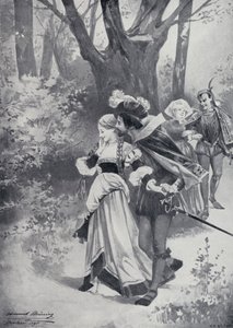 Illustration zu Goethes Faust von Edmund Bruning