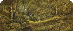 Skizze - Im Wald