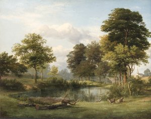 Eine Szene in Muswell Hill von Edmund Gill