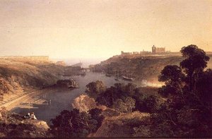Ansicht von Whitby von Edmund John Niemann