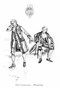 Illustration für Sheridans Die Rivalen (Gravur) von Edmund Joseph (after) Sullivan