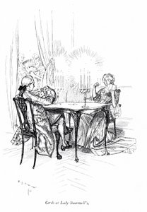 Illustration für Sheridans Die Schule der Übeltäter von Edmund Joseph (after) Sullivan