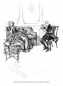 Illustration für Sheridans Die Schule der Skandale (Gravur) von Edmund Joseph (after) Sullivan