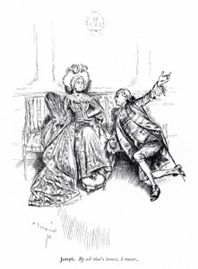 Illustration für Sheridans The School for Scandal (Gravur) von Edmund Joseph (after) Sullivan