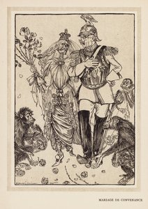 Der Kranz des Kaisers: Vernunftehe von Edmund Joseph (after) Sullivan