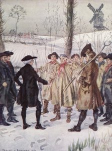 Illustration für Der Pfarrer von Wakefield von Oliver Goldsmith von Edmund Joseph Sullivan