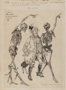 Alte Knochen müssen raus..., 1900 von Edmund Joseph Sullivan