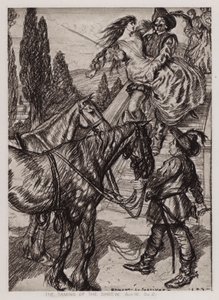 Der Widerspenstigen Zähmung, Akt III, Szene 2 von Edmund Joseph Sullivan