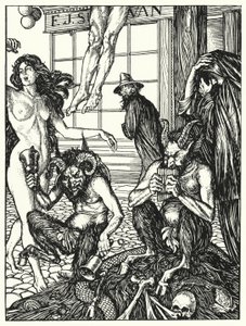 Illustration für Sartor Resartus von Edmund Joseph after Sullivan