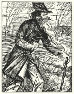 Illustration für Sartor Resartus von Edmund Joseph after Sullivan