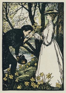 Illustration für Tennysons Maud