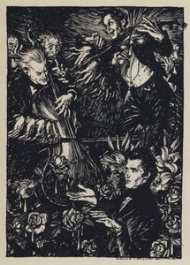 Illustration für Tennysons Maud
