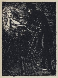 Illustration für Tennysons Maud von Edmund Joseph after Sullivan