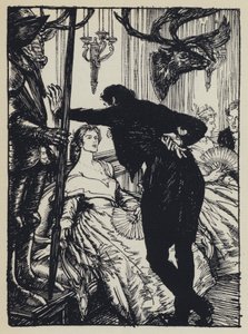 Illustration für Tennysons Maud von Edmund Joseph after Sullivan