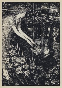 Illustration für Tennysons Maud von Edmund Joseph after Sullivan