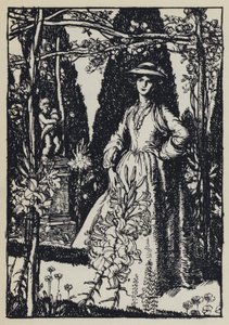 Illustration für Tennysons Maud von Edmund Joseph after Sullivan