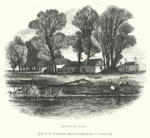 Houston Mühle (Stich) von Edmund Morison (after) Wimperis