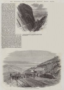 Die Newtown und Machynlleth Eisenbahn, Nordwales von Edmund Morison Wimperis