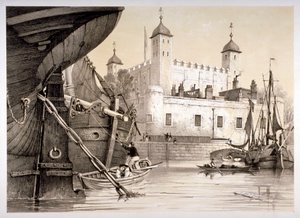Tower of London, ca. 1840