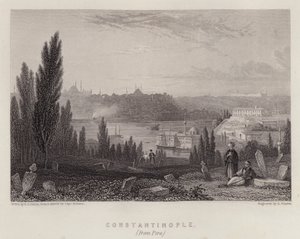 Konstantinopel, von Pera aus