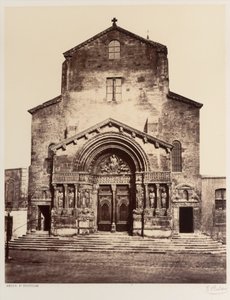 Arles, St. Trophime von Édouard Baldus