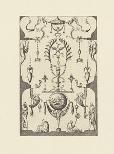 Design nach einem antiken Gemälde von Édouard Baldus