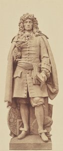 ["Mignard", Statue von Jean Baptiste Joseph de Bay, Dekoration des Louvre, Paris]