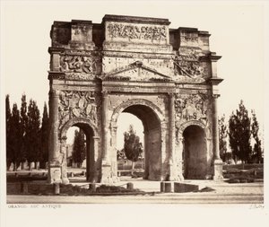 Orange, antiker Bogen von Édouard Baldus
