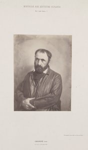 Porträt von Paul Chenavard, aus der Serie Histoire des Artistes Vivants, ca. 1852