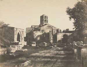 Saint-Honorat, in der Nähe von Arles von Édouard Baldus