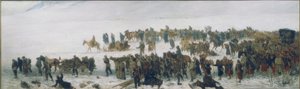 Zug der Verwundeten von Edouard Castres