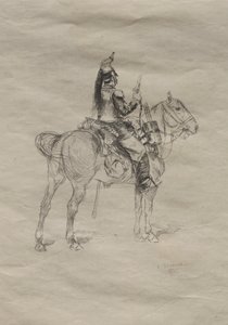 Der Kavallerist von Jean Baptiste Edouard Detaille